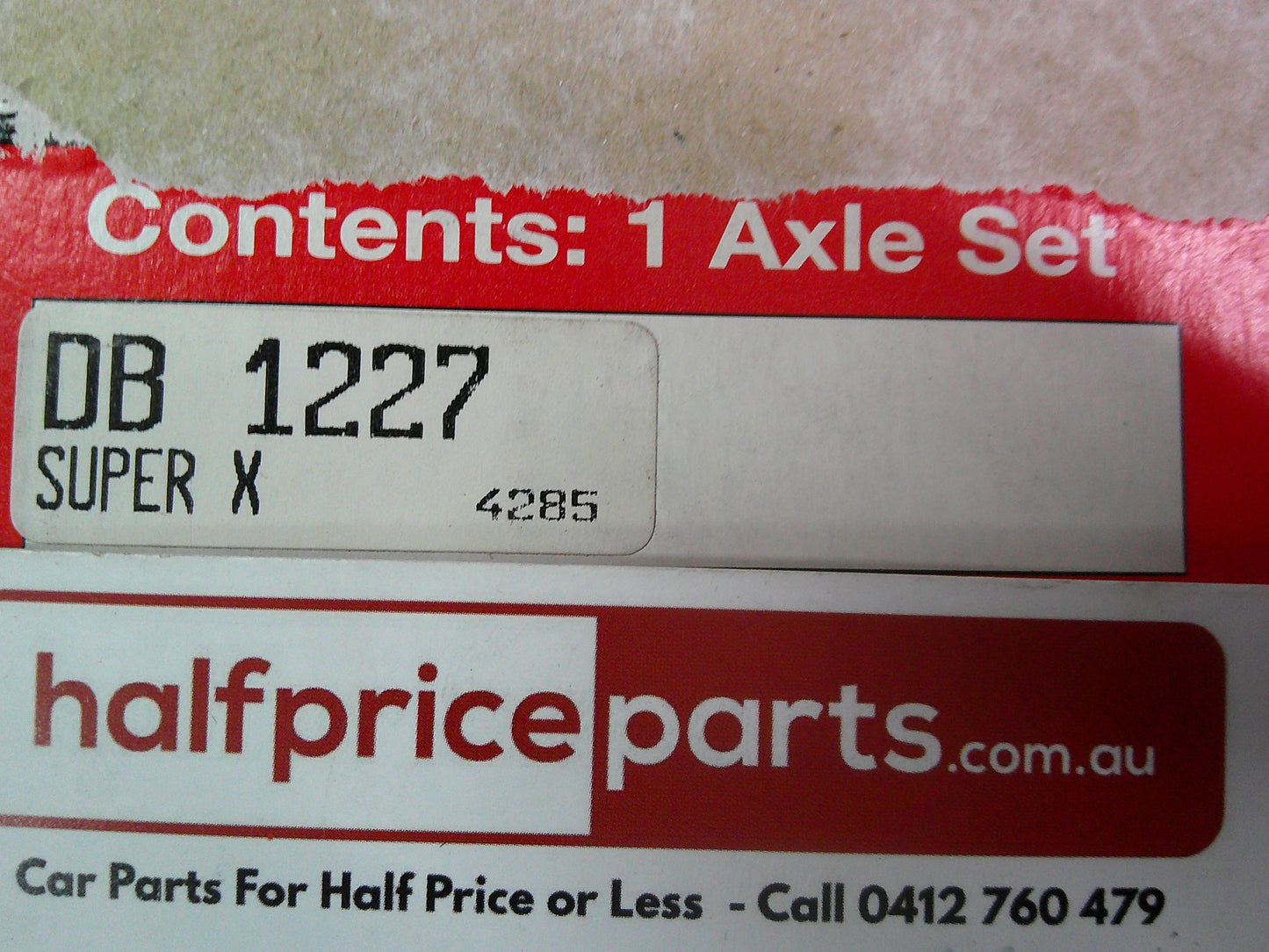 QFM Front Brake Pad Set Suits Toyota MR2 New Part