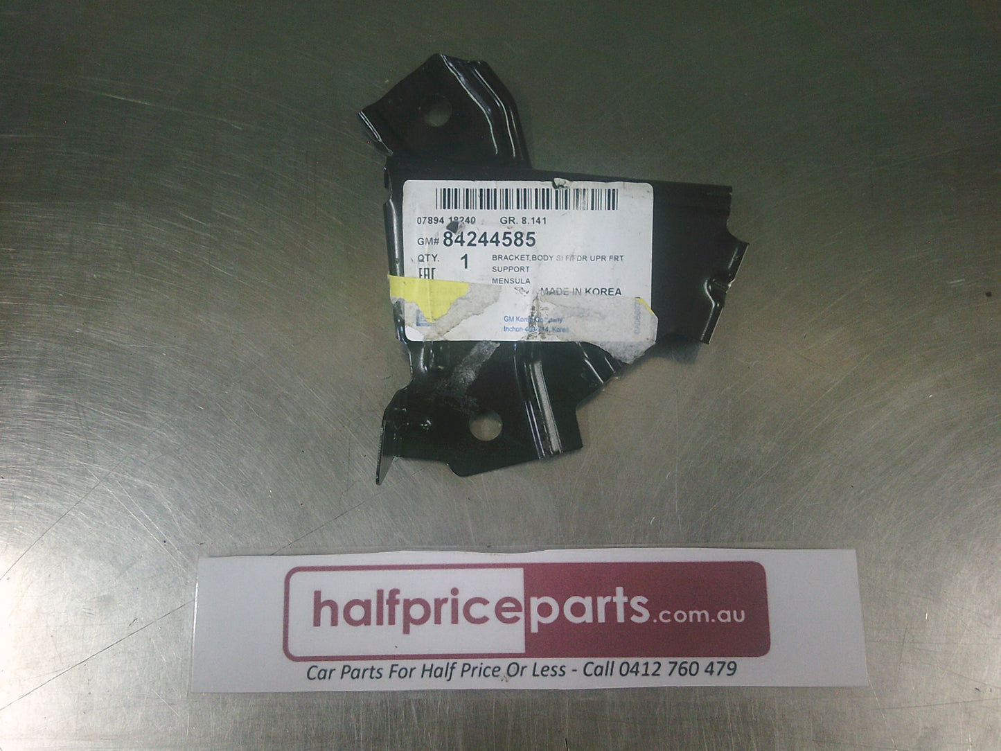 Holden Cruze J400 Genuine Right Hand Upper Front Guard Bracket - New Part