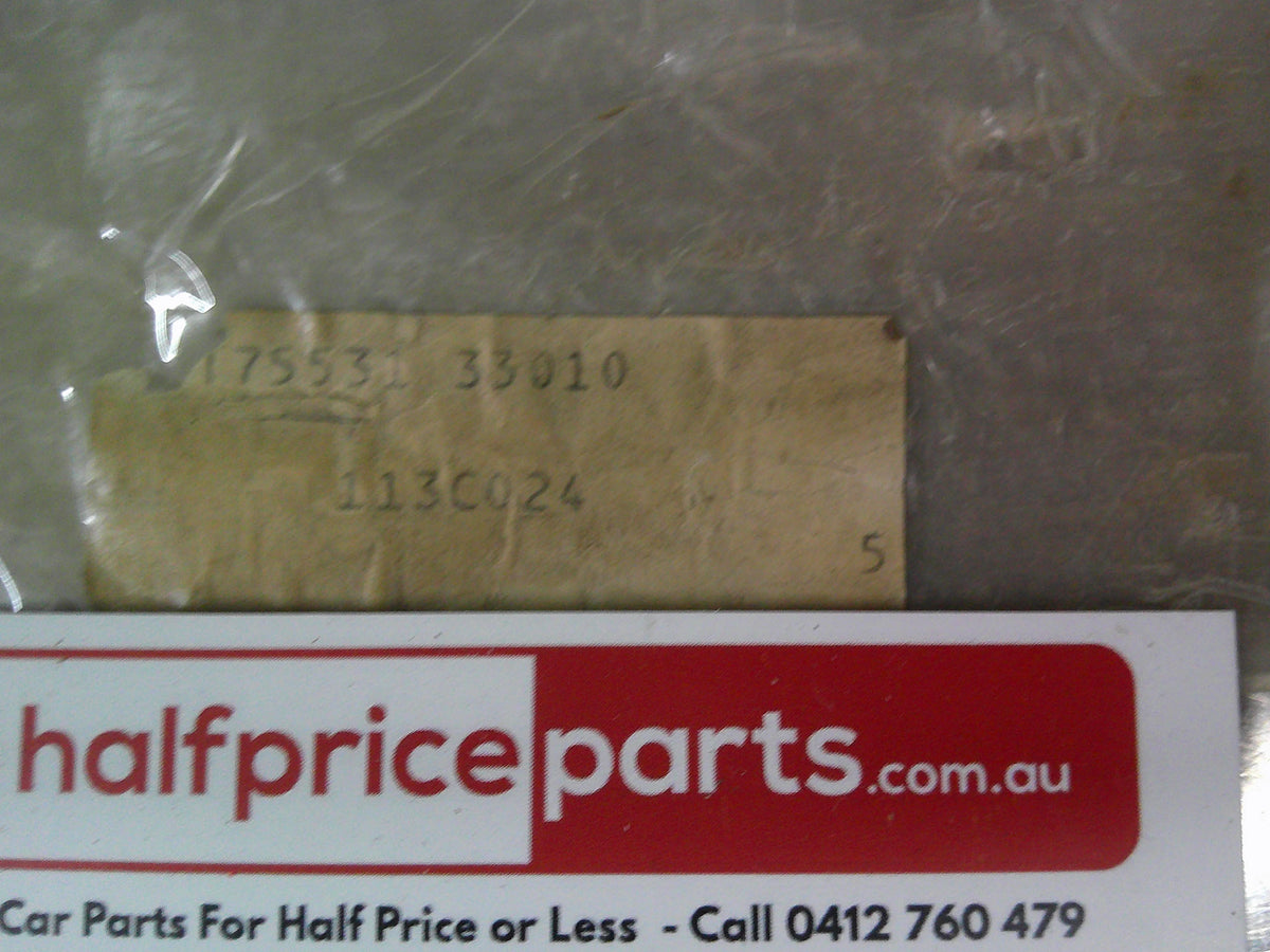 Toyota Camry Genuine Outer Upper Windscreen Chrome Moulding New Part