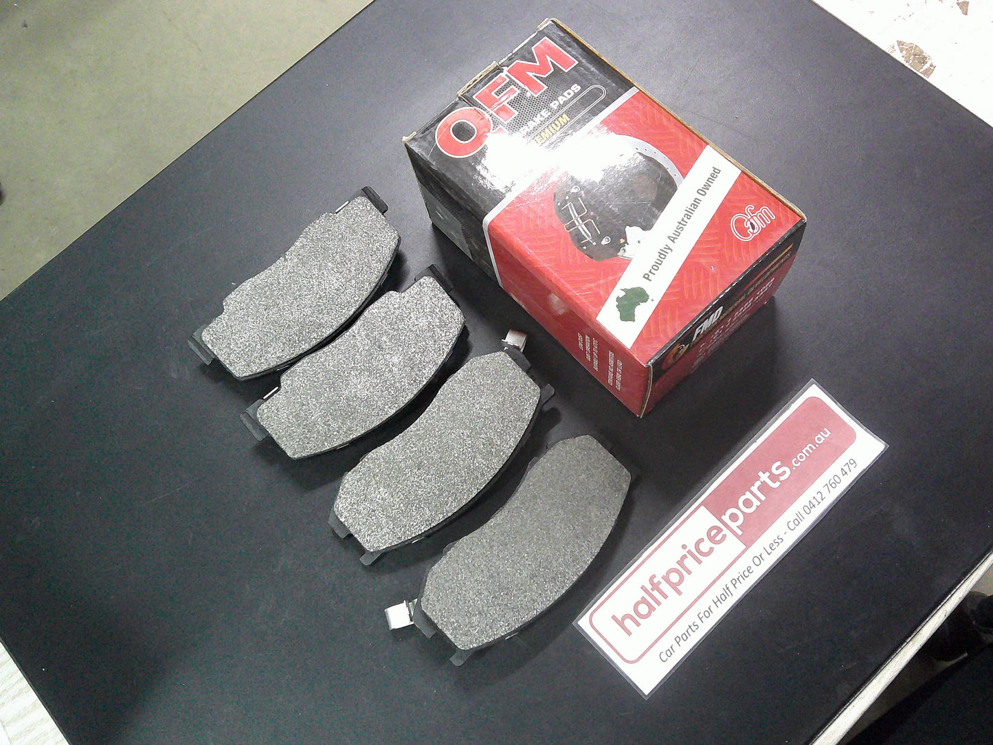 QFM Premium Front Brake Pad Set Suits Toyota/Tarago/Town Ace/Spacia New Part