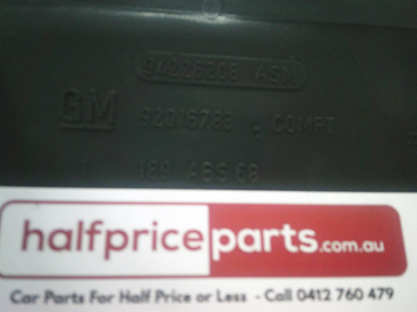 Holden JB/JE Camira Genuine Lower Steering Column Cover Assembly With Lower Vent New Part