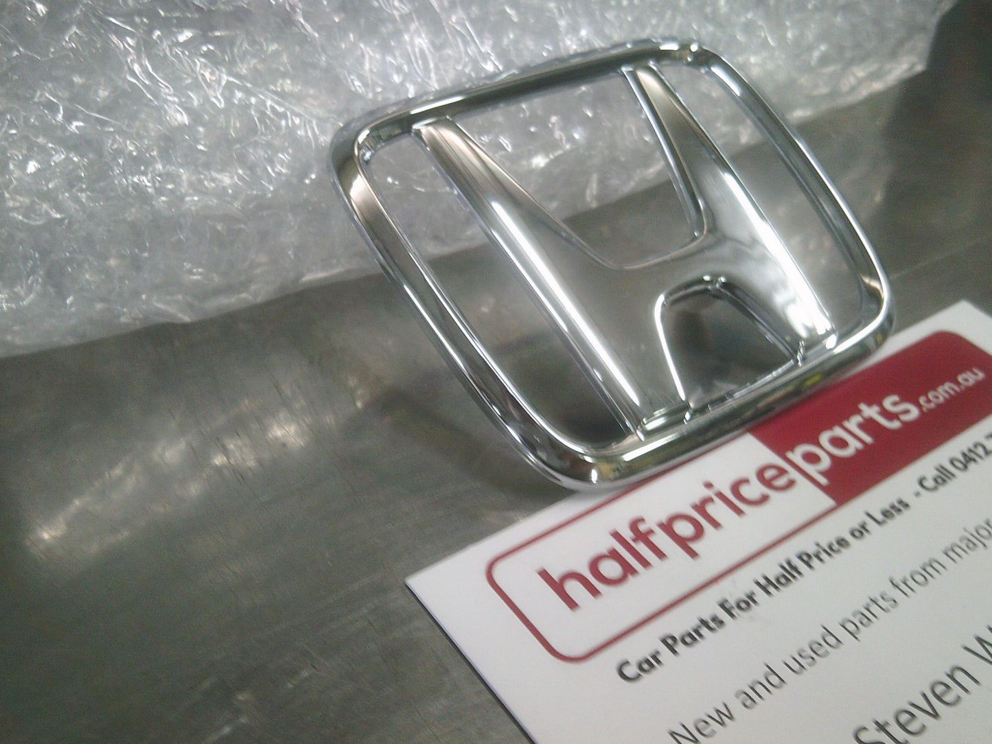 Honda S2000/Civic Genuine Center Rear Emblem New Part