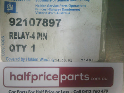 Holden VS Commodore Genuine Relay -  New Part