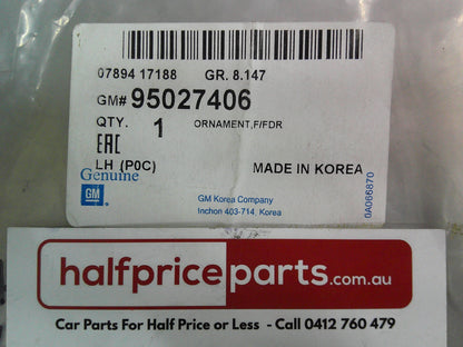 Holden CG7 Captiva Genuine Left Hand Front Guard Trim Moulding New Part
