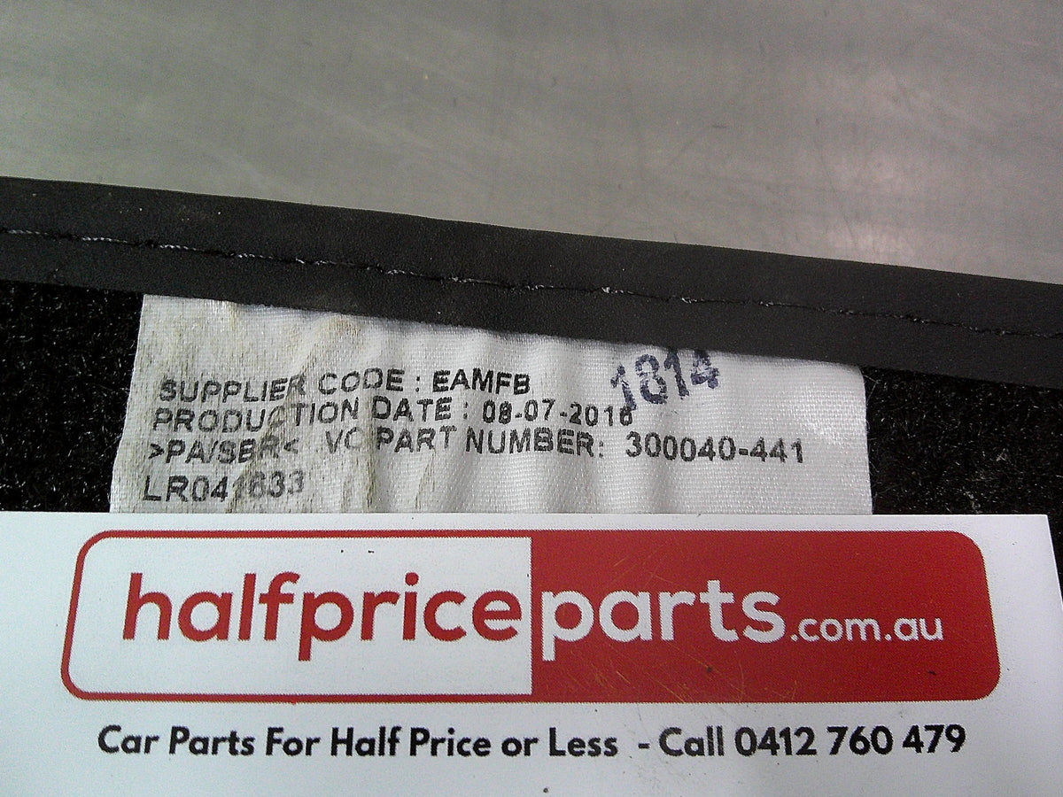 Range Rover Sport Series II Genuine Rear Premium Carpet Floor Mat 1 Ebony In Colour New Part