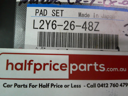 Mazda CX-7/CX-9 Genuine Rear Brake Pad Set New Part