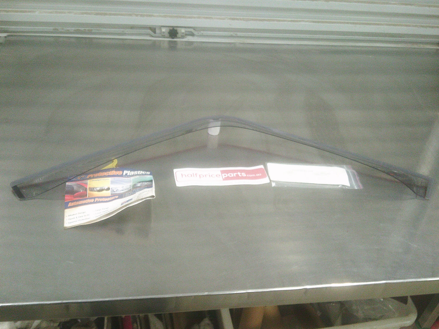 Protective Plastics Slimline Tinted Left Hand Weather Shield Suits Toyota Landcruiser New Part