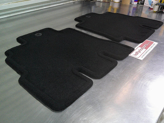 Jeep Wrangler JK Genuine Rear Carpet Floor Mat Set Of 2 Black New Part