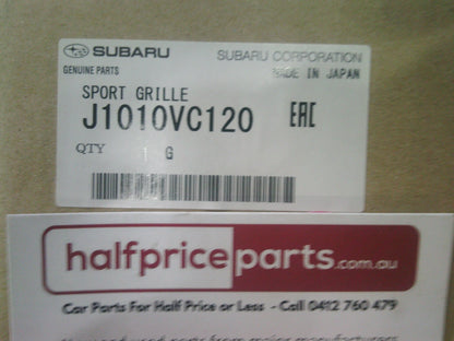 Subaru WRX/STI Genuine Front Grille Black With Emblem With Front Camera Hole New Part