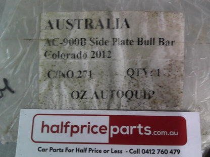 OAQ Lower Bull Bar Wing Kit Suits Holden RG Colorado New Part.