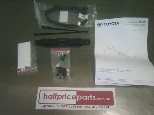 Toyota Landcruiser Prado Kakadu/VX Genuine Front Nudge Bar Camera Kit New Part