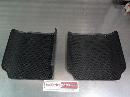 Universal Heavy Duty Second Row Rubber Mat Set Of 2 New Part