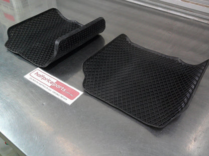 Universal Heavy Duty Second Row Rubber Mat Set Of 2 New Part