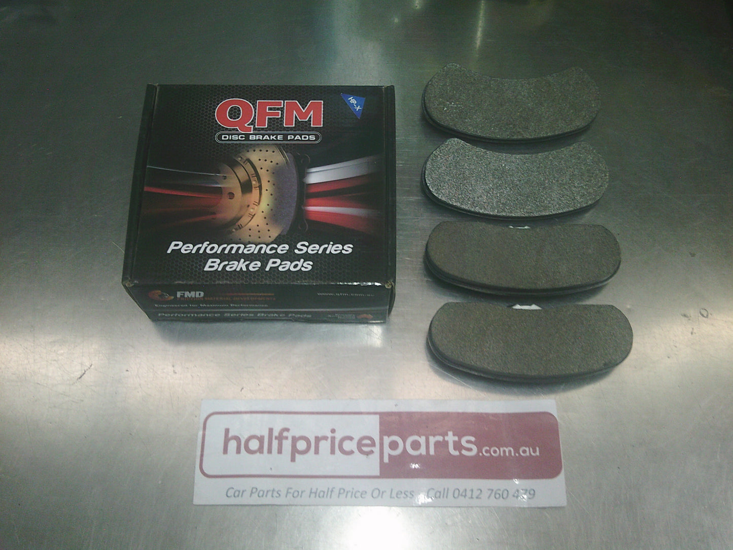 QFM Front Brake Pad Set Suits Ford/Holden Various Models - New Part