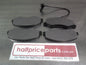 QFM Ceramic Front Brake Pad Set Suits Toyota Tarago New Part