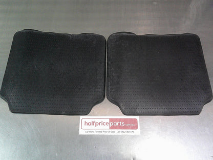 Universal Heavy Duty Second Row Rubber Mat Set Of 2 New Part