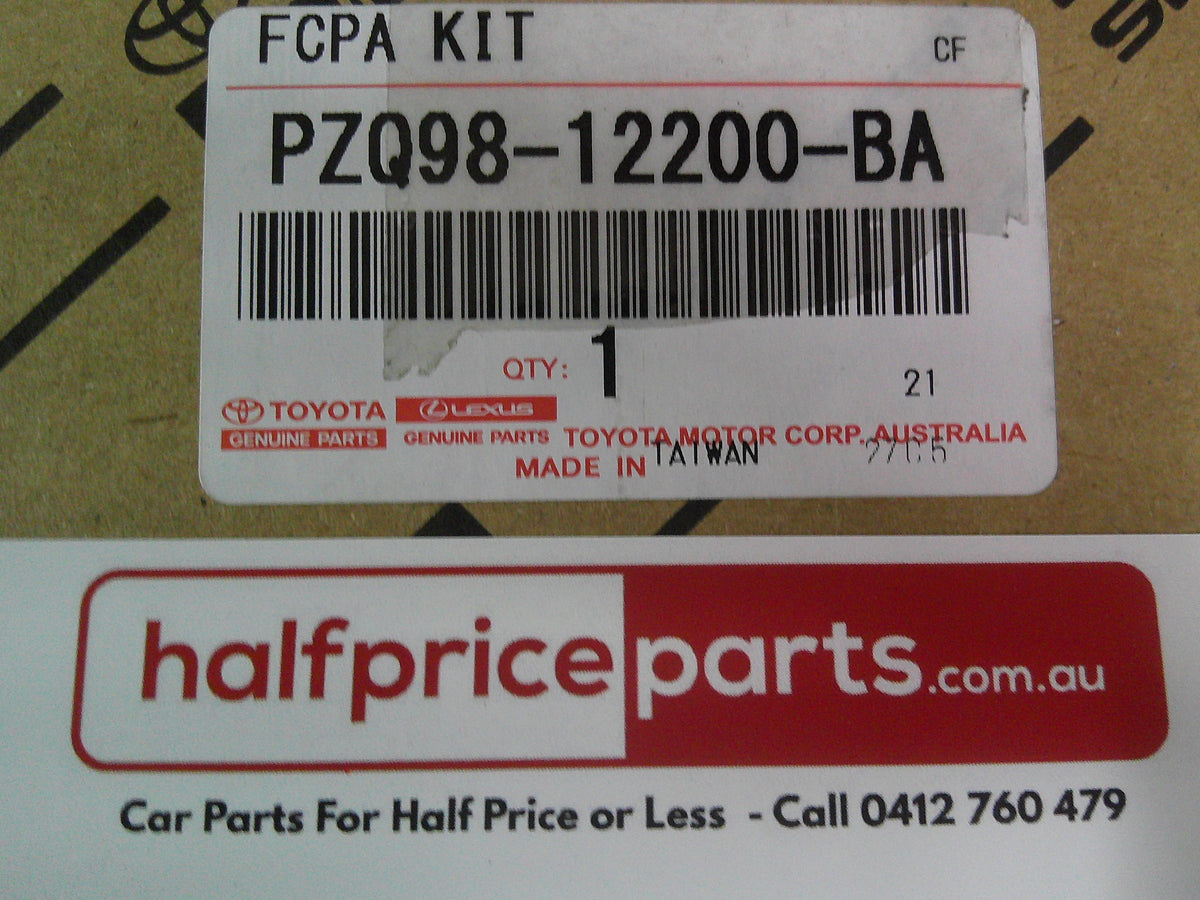 Toyota Corolla Sedan Genuine Front Park Assist (Silver Pearl 1F7) Complete Kit New Part
