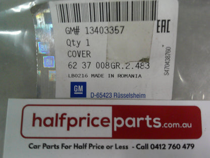 Holden PJ Astra/Cascada Genuine Front Fuse Cover Lid (Black) New Part