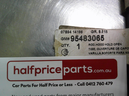Holden JH Cruze Genuine Bonnet Hold Support Rod New Part