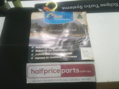 Sunland Black Dashmat Suits Toyota Camry New Part