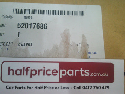 Holden RG Trailblazer Genuine Right Hand Front Seat Belt Buckle (Drivers)  New Part