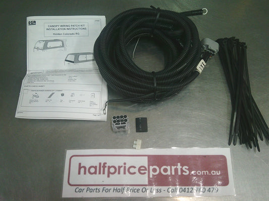 EGR Canopy Patch Kit Wiring Harness Suits Holden RG Colorado New Part