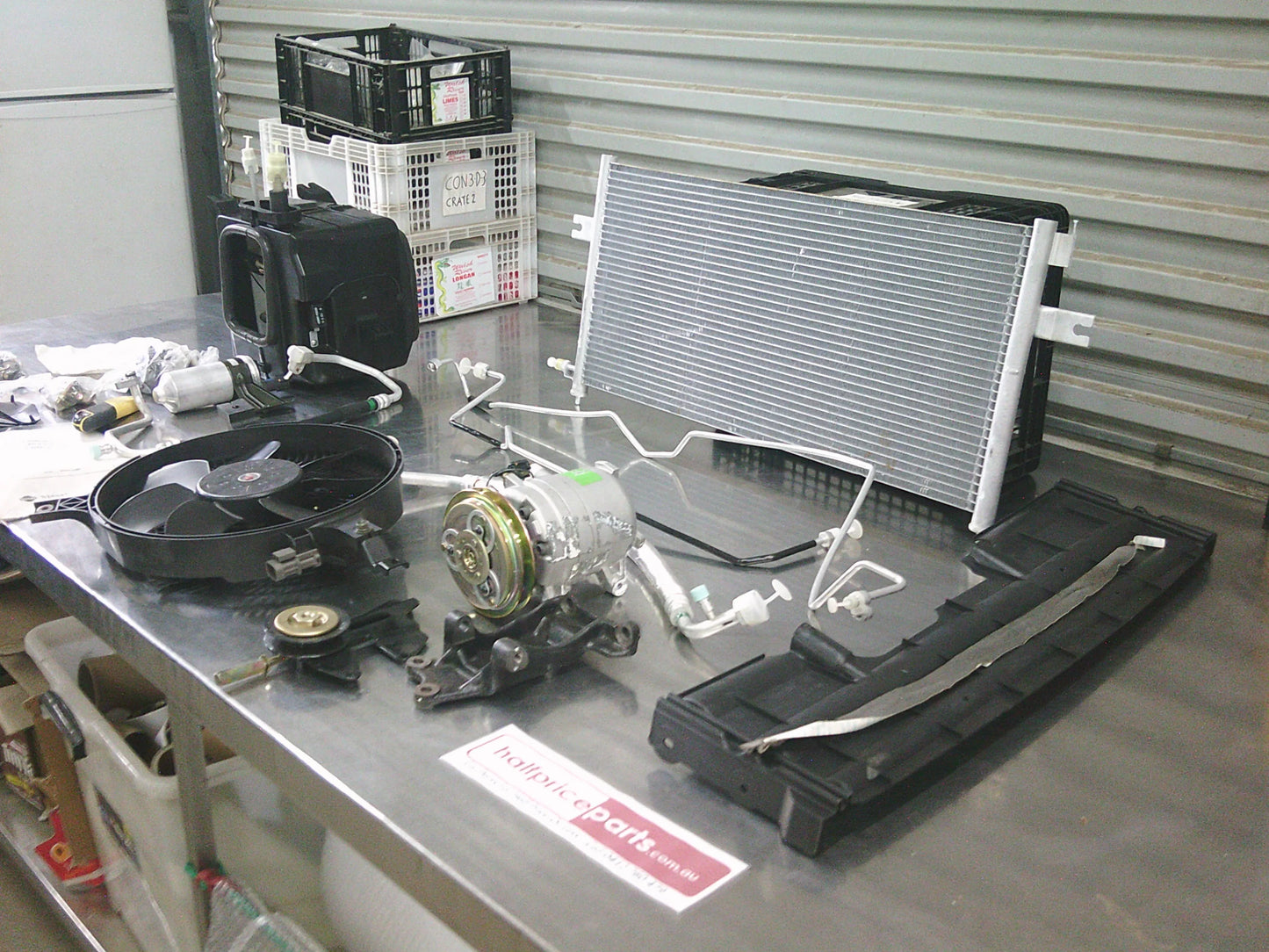 Nissan Navara D22 QD32 Engine ONLY Genuine Air Conditioning Kit - New Part