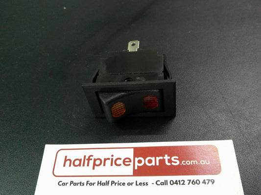 Baxters Switch Rocker 12V 20A ON/OFF/ON SPDT Illuminated both On Positions New Part