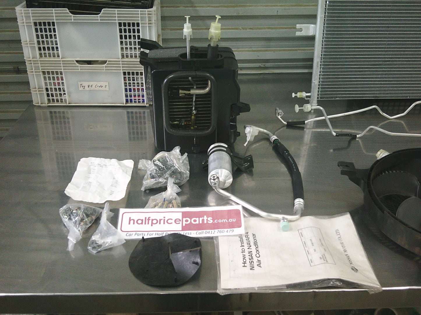 Nissan Navara D22 QD32 Engine ONLY Genuine Air Conditioning Kit - New Part