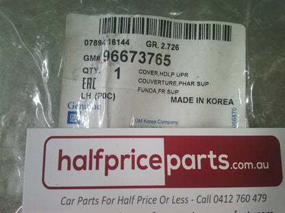Holden CG Captiva Genuine Left Hand Upper Head Light Cover Trim New Part