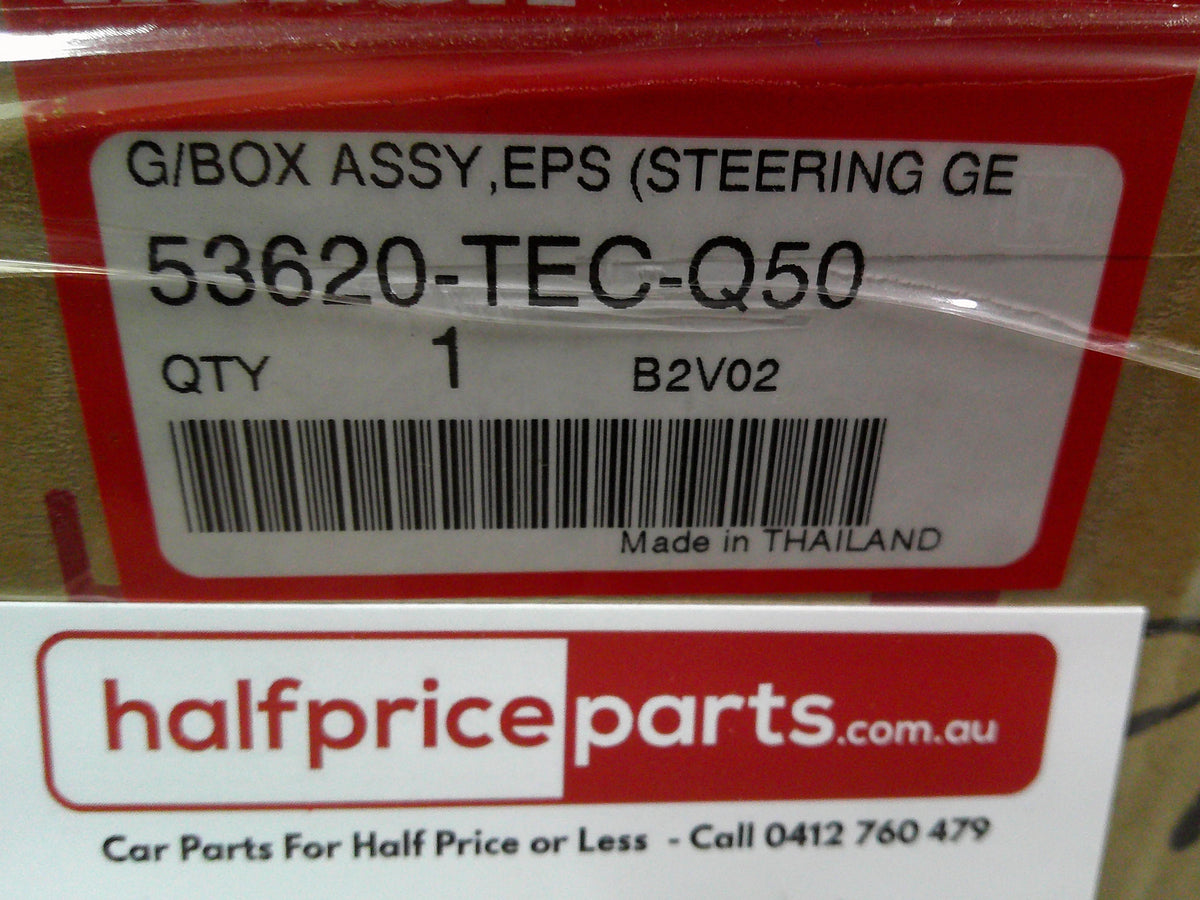 Honda Civic Genuine Electric Steering Rack Assembly (Eps) (Service) New Part