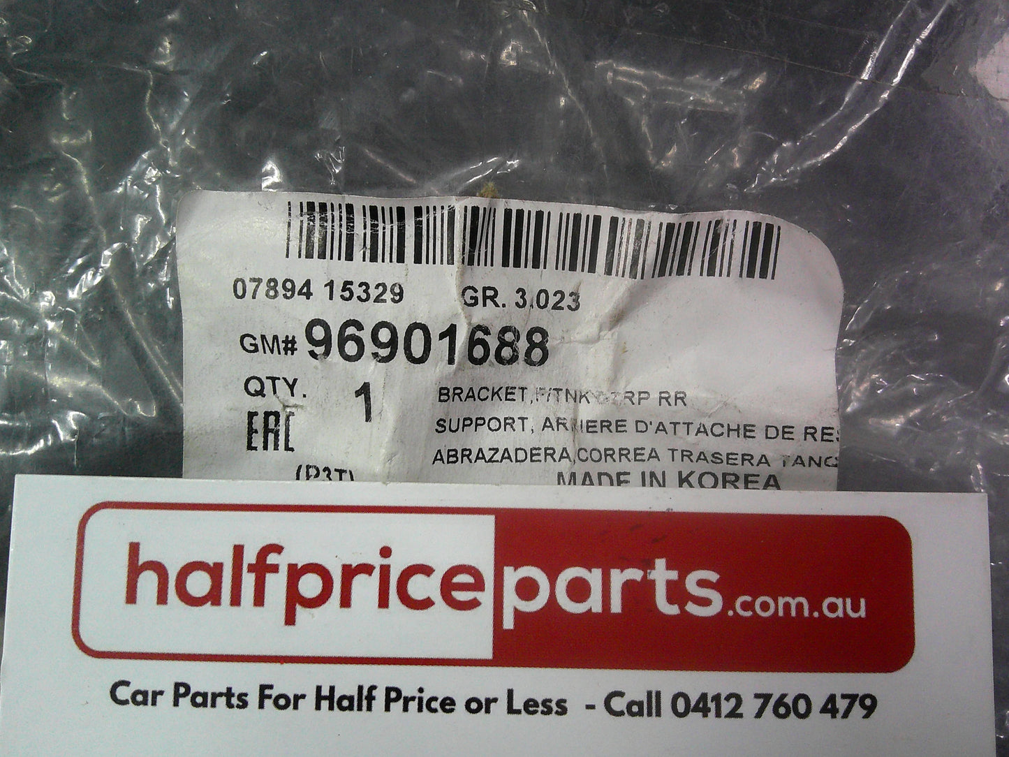 Holden TM Barina Genuine Rear Fuel Tank Bracket New Part