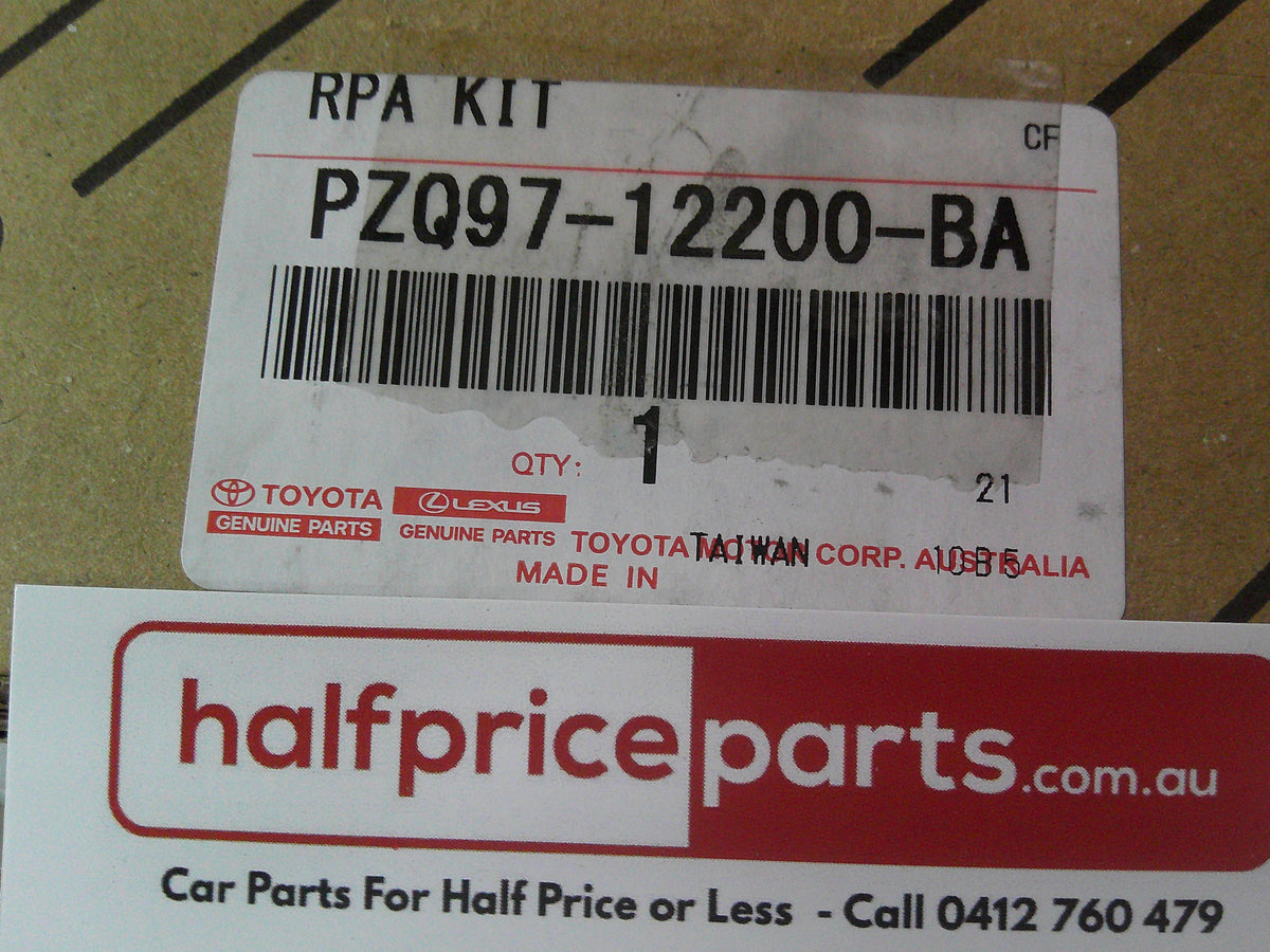 Toyota Hilux Cab Chassis Genuine Rear Park Assist 4 Head (1F7 Silver Pearl) Complete Kit New Part