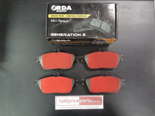 RDA Front Disc Brake Pad Set Suits Mercedes-Benz CLA Class New Part