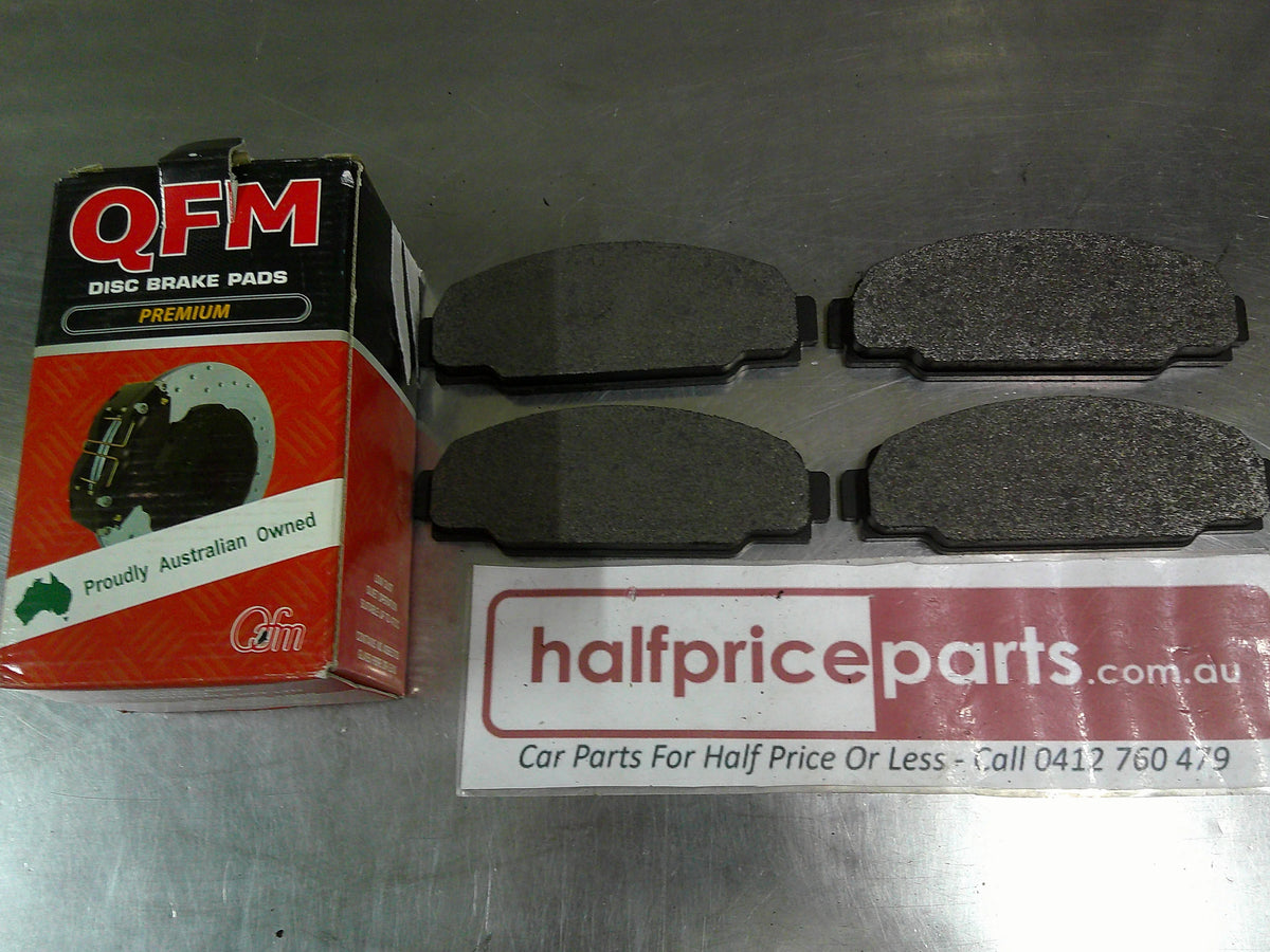 QFM Premium Front Disc Brake Pad Set Suits Mitsubishi Pajero/Outlander/Magna/Lancer/Express/FTO/Galant/Verada New Part