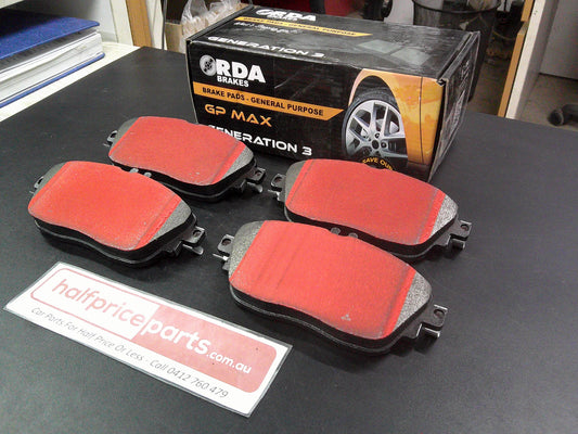 RDA Front Disc Brake Pad Set Suits Mercedes-Benz CLA Class New Part
