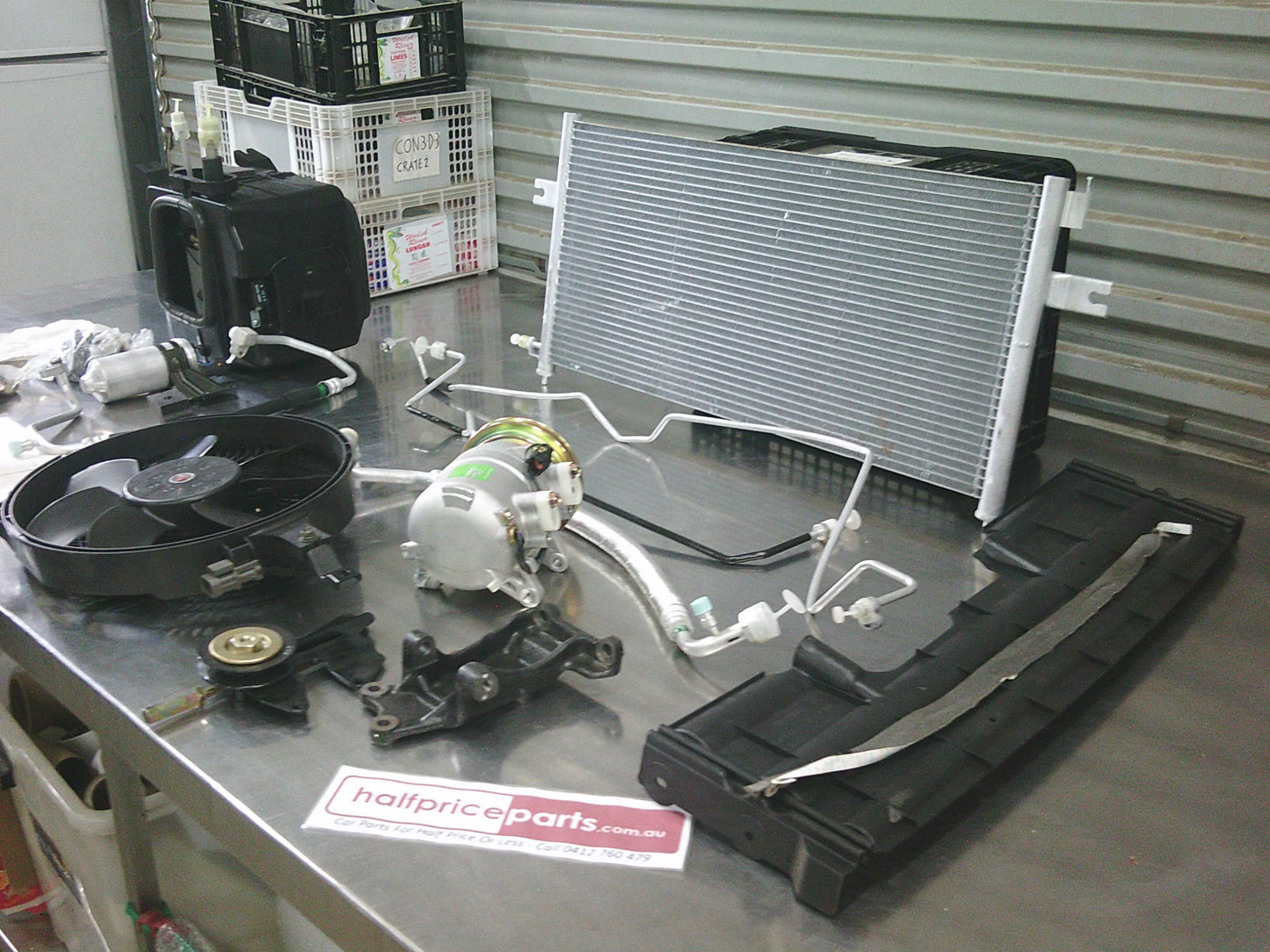 Nissan Navara D22 QD32 Engine ONLY Genuine Air Conditioning Kit - New Part