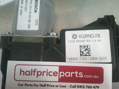 Holden TM Barina Genuine Right Hand Front Power Window Motor (Drivers)  New Part