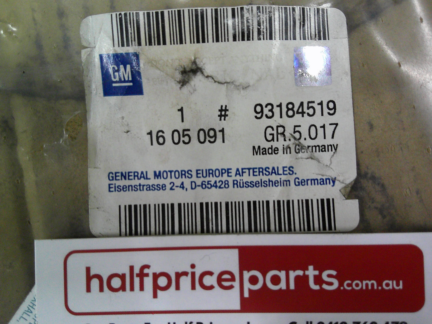 Holden TS Astra Genuine Front Brake Pad Set New Part
