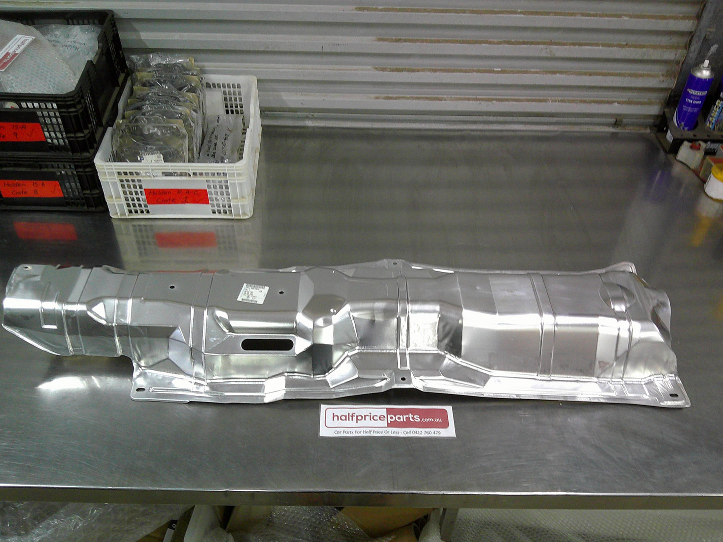 Holden TS Astra/Zafira-A  Genuine Exhaust Centre Silencer Plate Heat Shield New Part