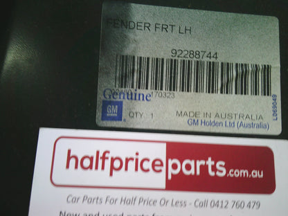 Holden VE Commodore SS/SV6 Genuine Left Hand Front Guard (Painted Factory Black) New Part