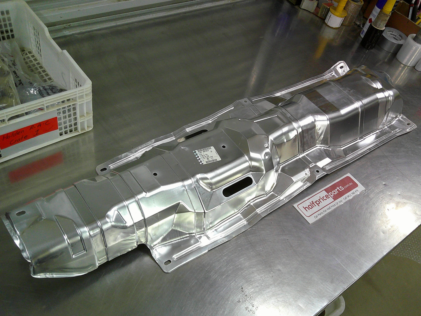 Holden TS Astra/Zafira-A  Genuine Exhaust Centre Silencer Plate Heat Shield New Part