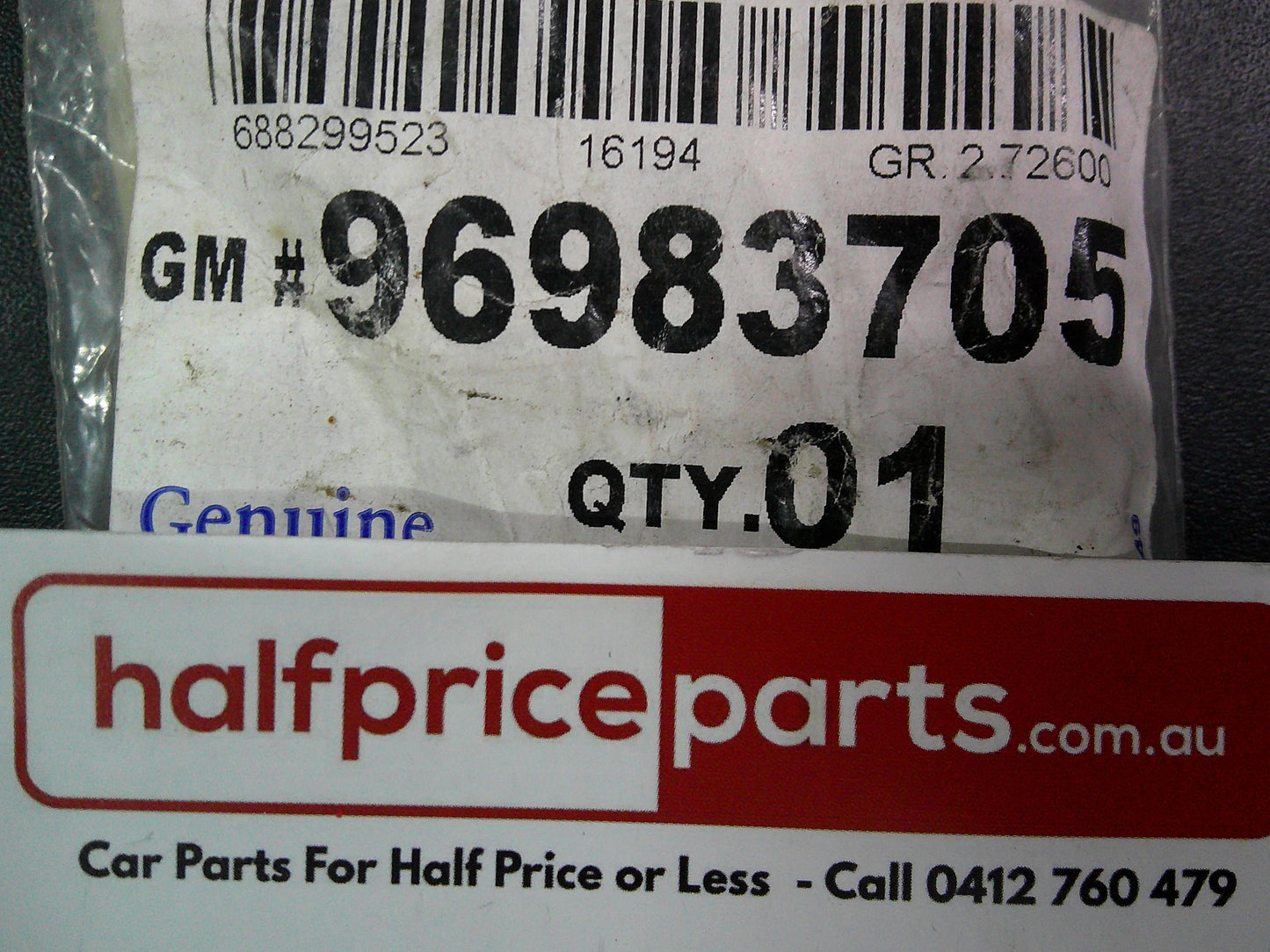 Holden JH Cruze Genuine Left Hand Headlight Bracket New Part