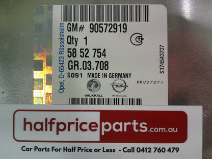 Holden TS Astra/Zafira-A  Genuine Exhaust Centre Silencer Plate Heat Shield New Part