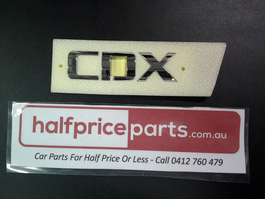 Holden JG/JH Cruze Genuine 'CDX' Boot Lid Chrome Emblem New Part