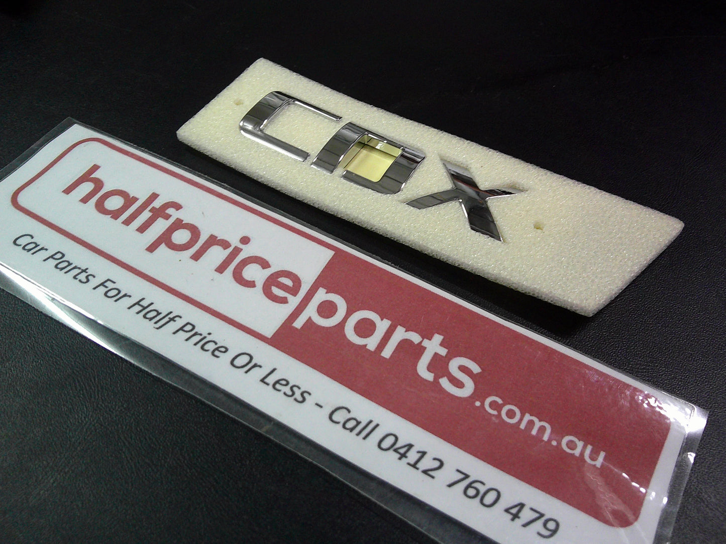 Holden JG/JH Cruze Genuine 'CDX' Boot Lid Chrome Emblem New Part