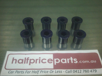 Superpro Rear Leaf Spring Bush Kit Suits Great Wall/ Holden/HSV/Isuzu/Toyota - Set of 8 - New Part