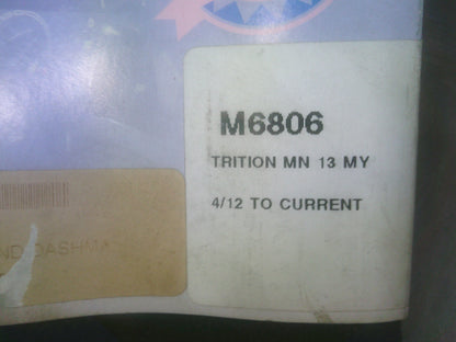 Sunland Charcoal Dash Mat Suits Mitsubishi MN/ML Triton New Part