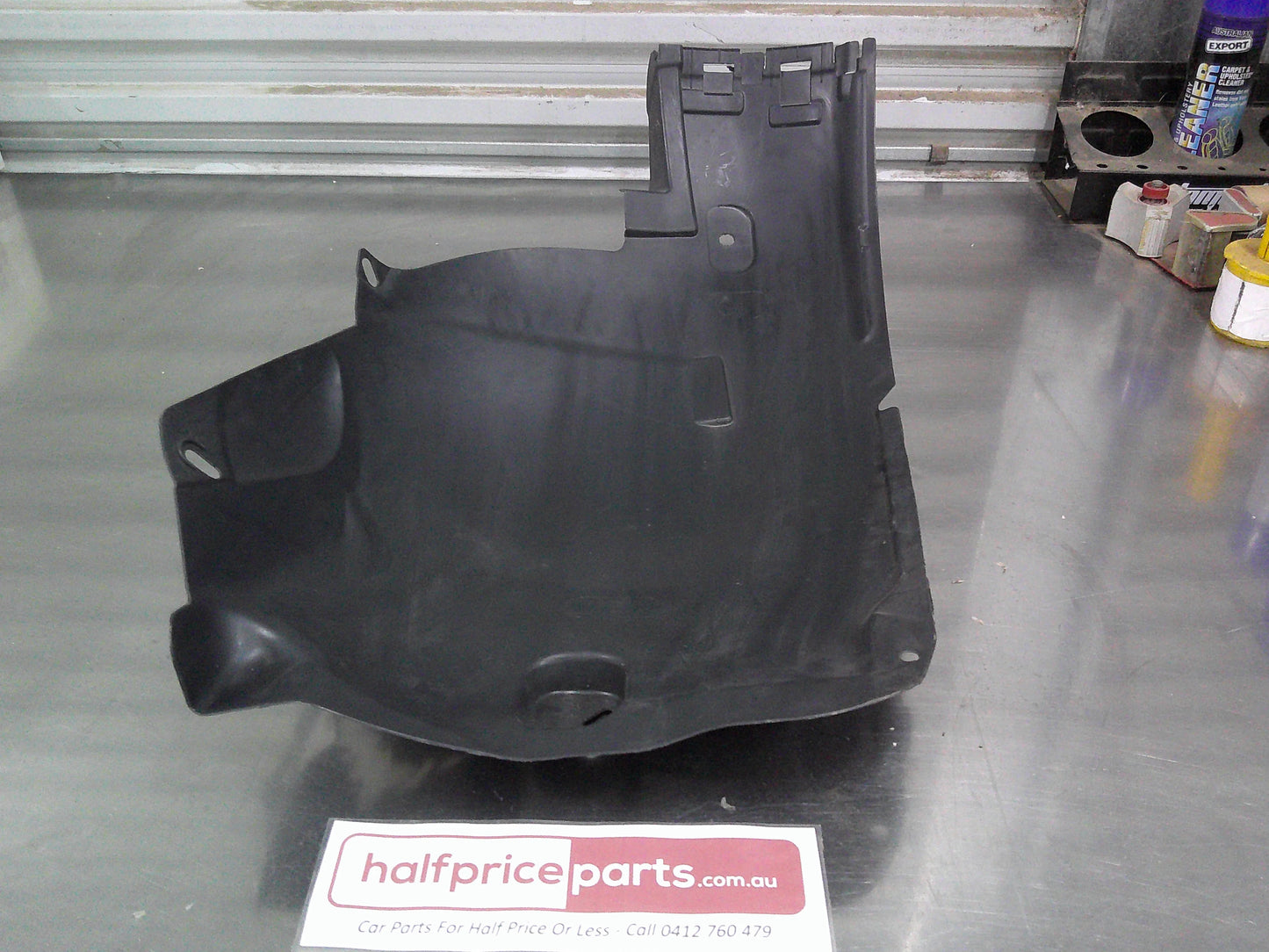 Holden AH Astra Genuine Left Hand Front Splash Guard (Rear Half) New Part.