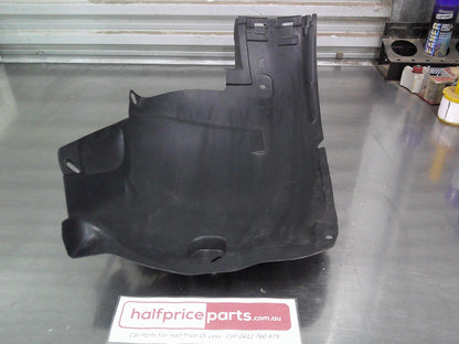 Holden AH Astra Genuine Left Hand Front Splash Guard (Rear Half) New Part.